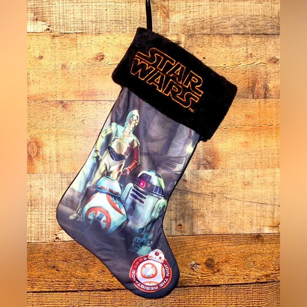 Star Wars Join the Resistance 2015 licensed Christmas stocking